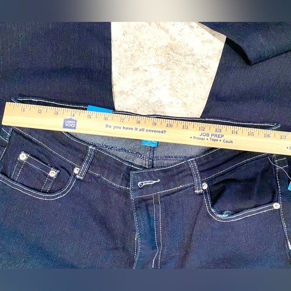 DKIN Distressed Jeans with Pocket Embellishments Size 16W - Picture 11 of 12